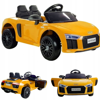 Žlté auto Audi